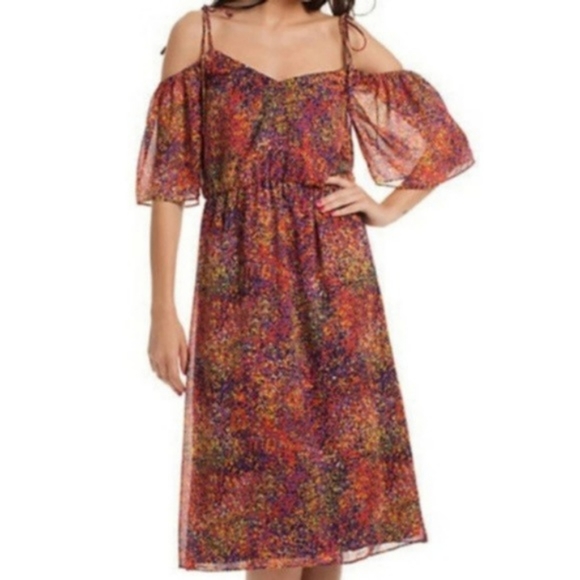 Trina Turk Motion Cold Shoulder Dress - Picture 8 of 12